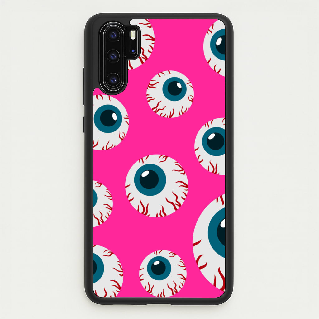 Spooky Eye Pattern - Phone Case for Huawei P30 Pro