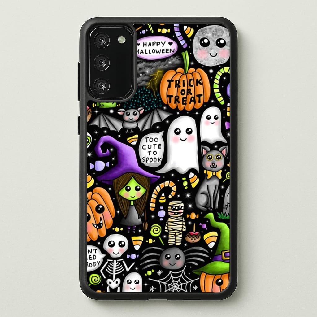 Colourful Halloween Pattern - Phone Case for Galaxy S20FE