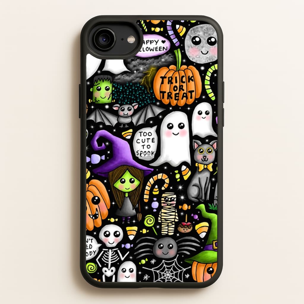 Colourful Halloween Pattern - Phone Case for iPhone 6 / 7 / 8 / SE