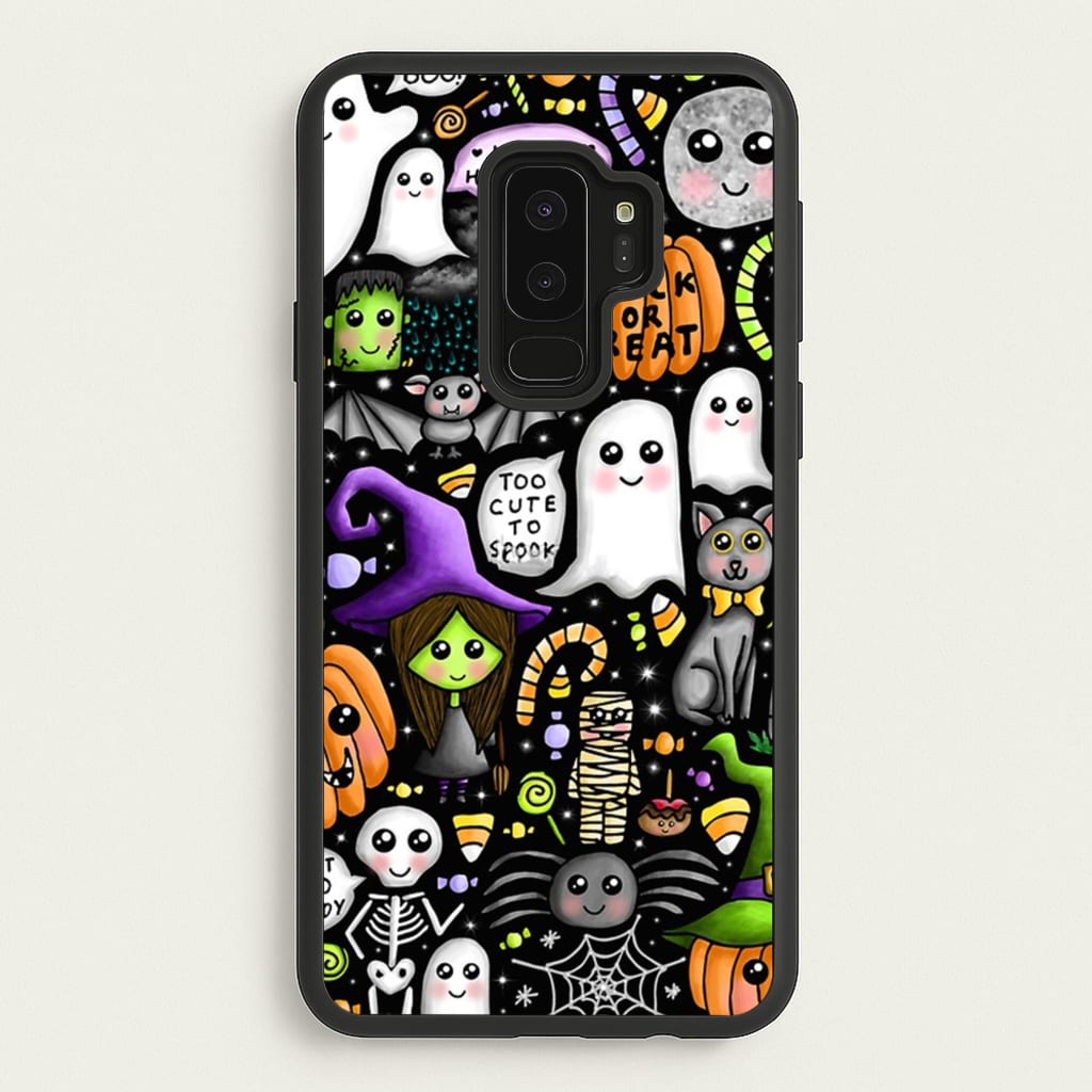 Colourful Halloween Pattern - Phone Case for Galaxy S9 Plus
