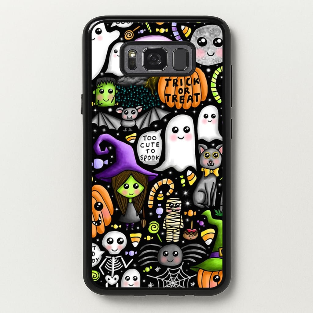 Colourful Halloween Pattern - Phone Case for Galaxy S8
