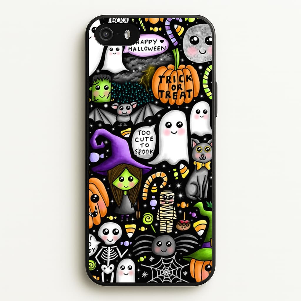 Colourful Halloween Pattern - Phone Case for iPhone 5 / 5s / SE 2016