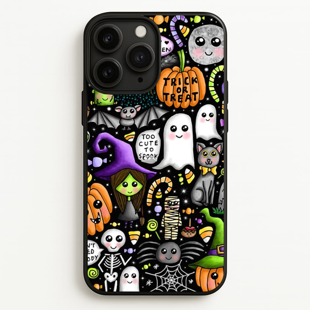 Colourful Halloween Pattern - Phone Case for iPhone 11 Pro