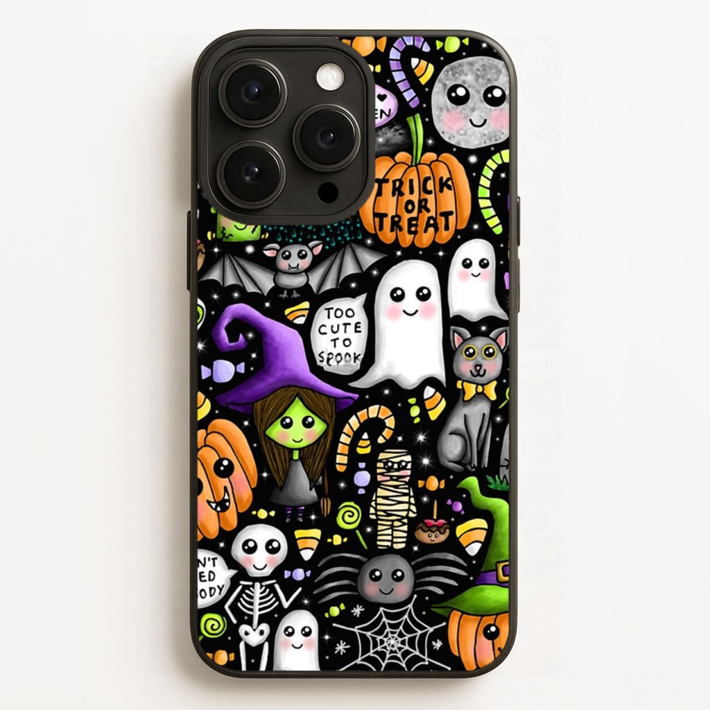 Colourful Halloween Pattern - Phone Case for iPhone 12 Pro Max