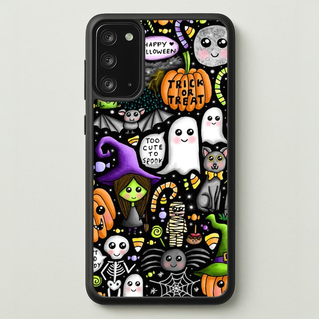 Colourful Halloween Pattern - Phone Case for Galaxy Note 20
