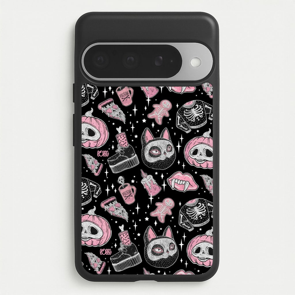Spooks or Creeps Halloween Phone Case for Google Pixel 10 Pro XL