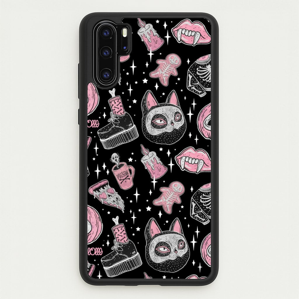 Spooks or Creeps Halloween - Phone Case for Huawei P30 Pro