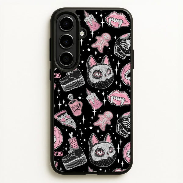 Spooks or Creeps Halloween - Phone Case for Galaxy A56