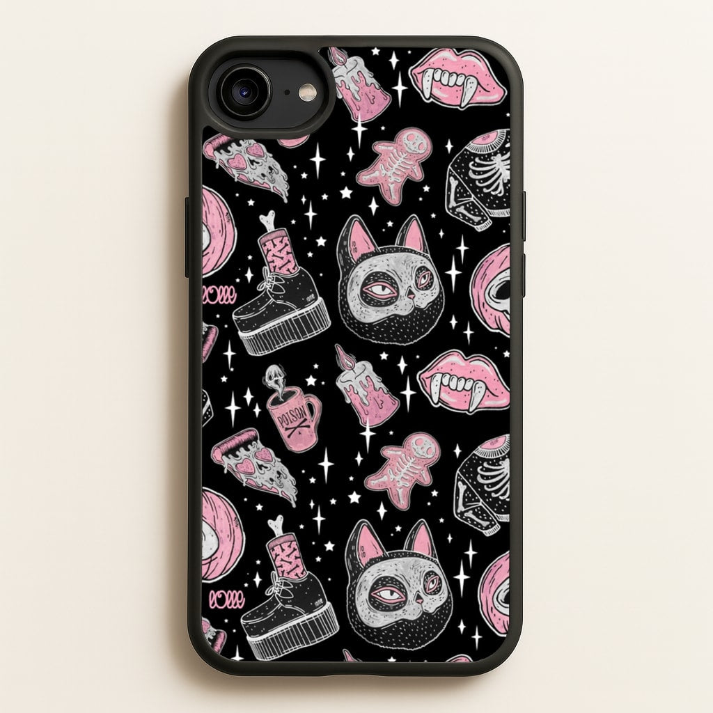 Spooks or Creeps Halloween - Phone Case for iPhone 6 / 7 / 8 / SE