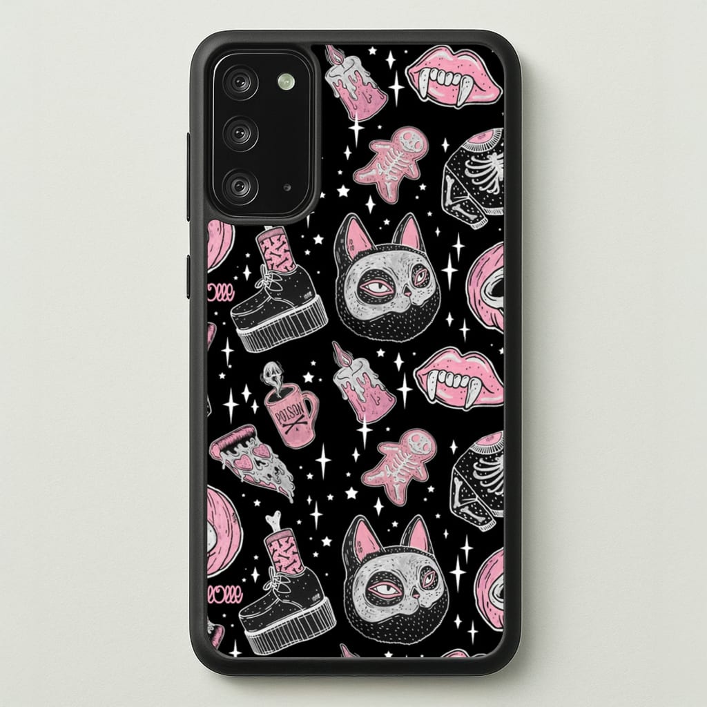 Spooks or Creeps Halloween - Phone Case for Galaxy Note 20