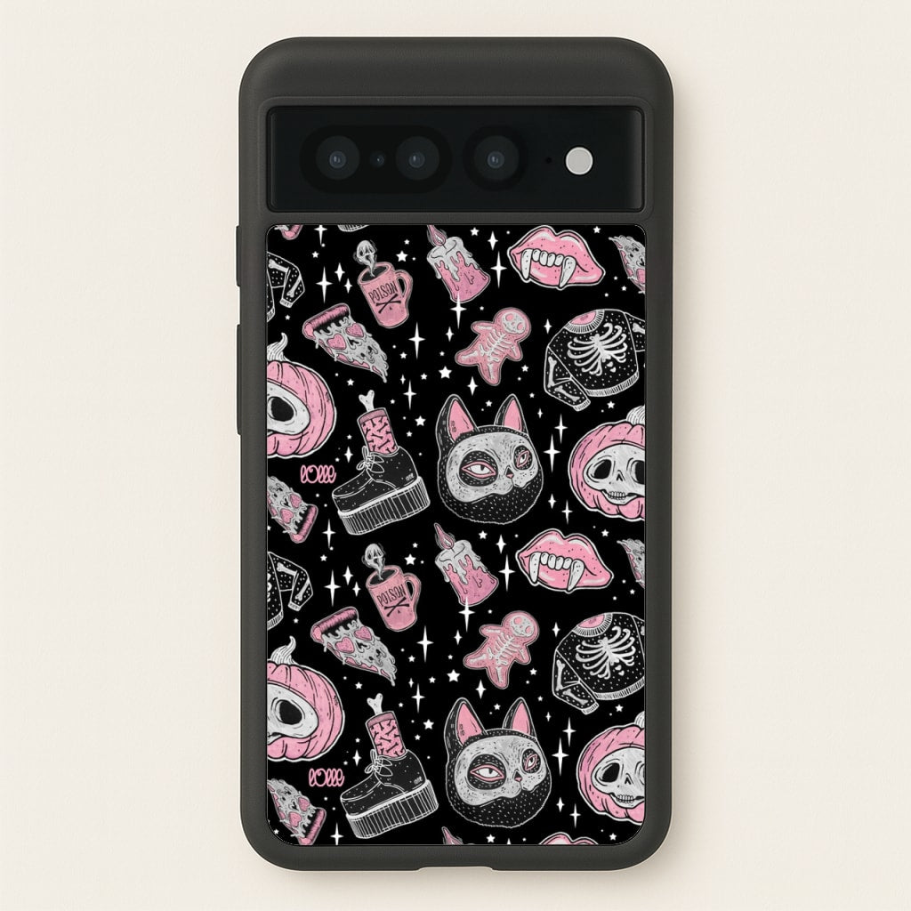 Spooks or Creeps Halloween - Phone Case for Google Pixel 7 Pro