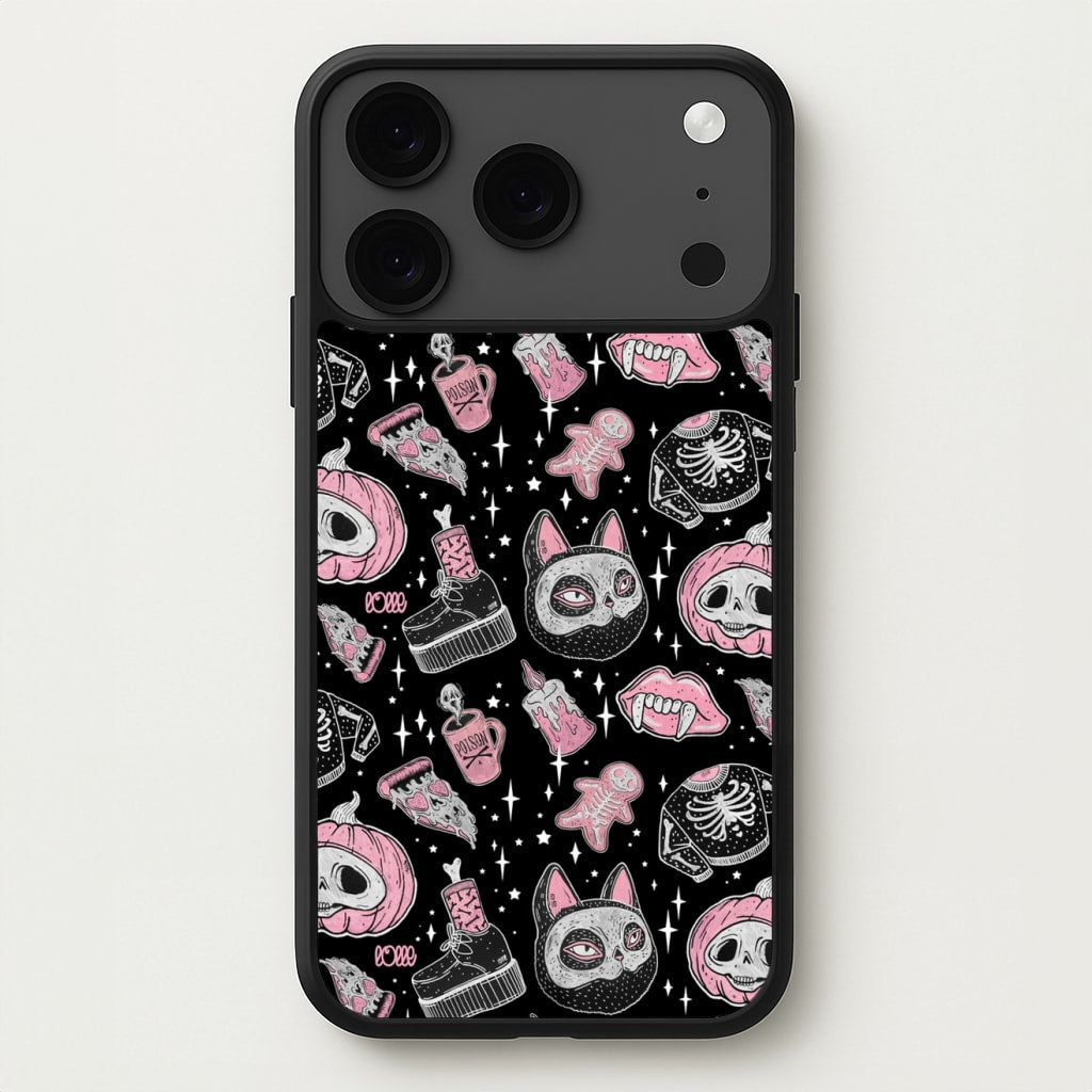 Spooks or Creeps Halloween Phone Case for iPhone 17 Pro