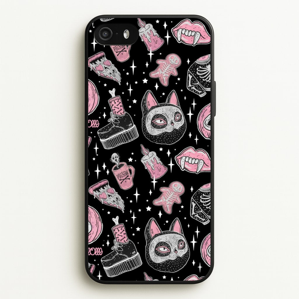 Spooks or Creeps Halloween - Phone Case for iPhone 5 / 5s / SE 2016