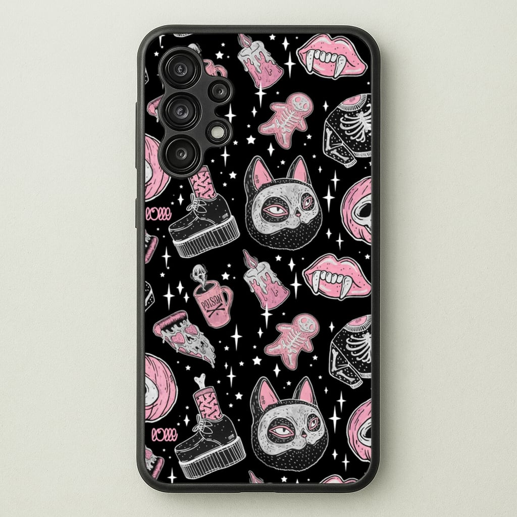Spooks or Creeps Halloween - Phone Case for Galaxy A13