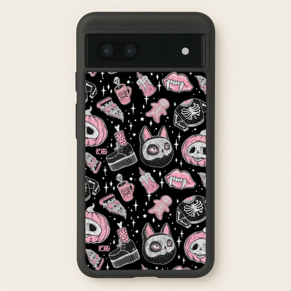 Spooks or Creeps Halloween - Phone Case for Google Pixel 6a