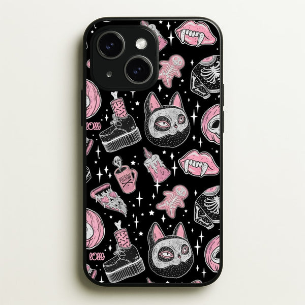 Spooks or Creeps Halloween - Phone Case for iPhone 15 Plus
