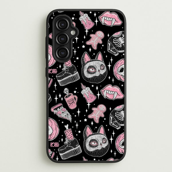 Spooks or Creeps Halloween - Phone Case for Galaxy A14