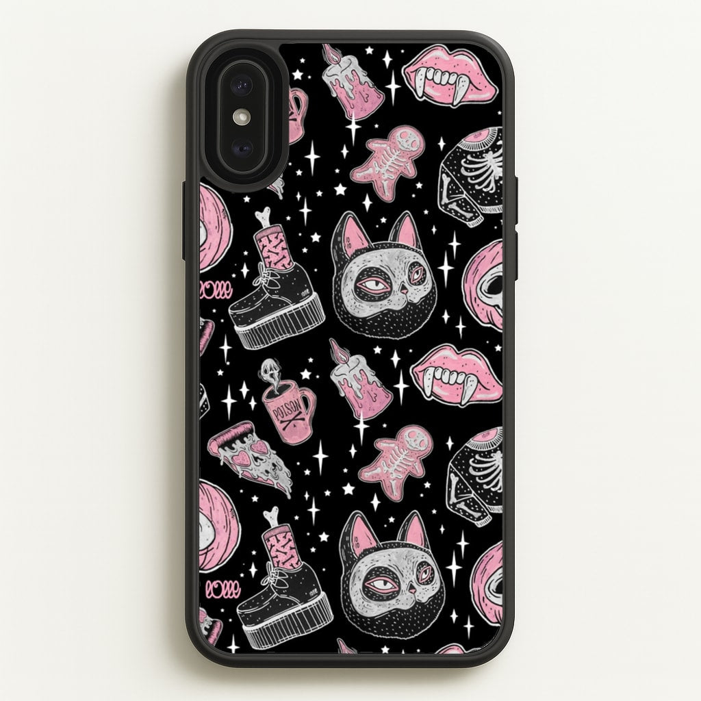 Spooks or Creeps Halloween - Phone Case for iPhone XS Max