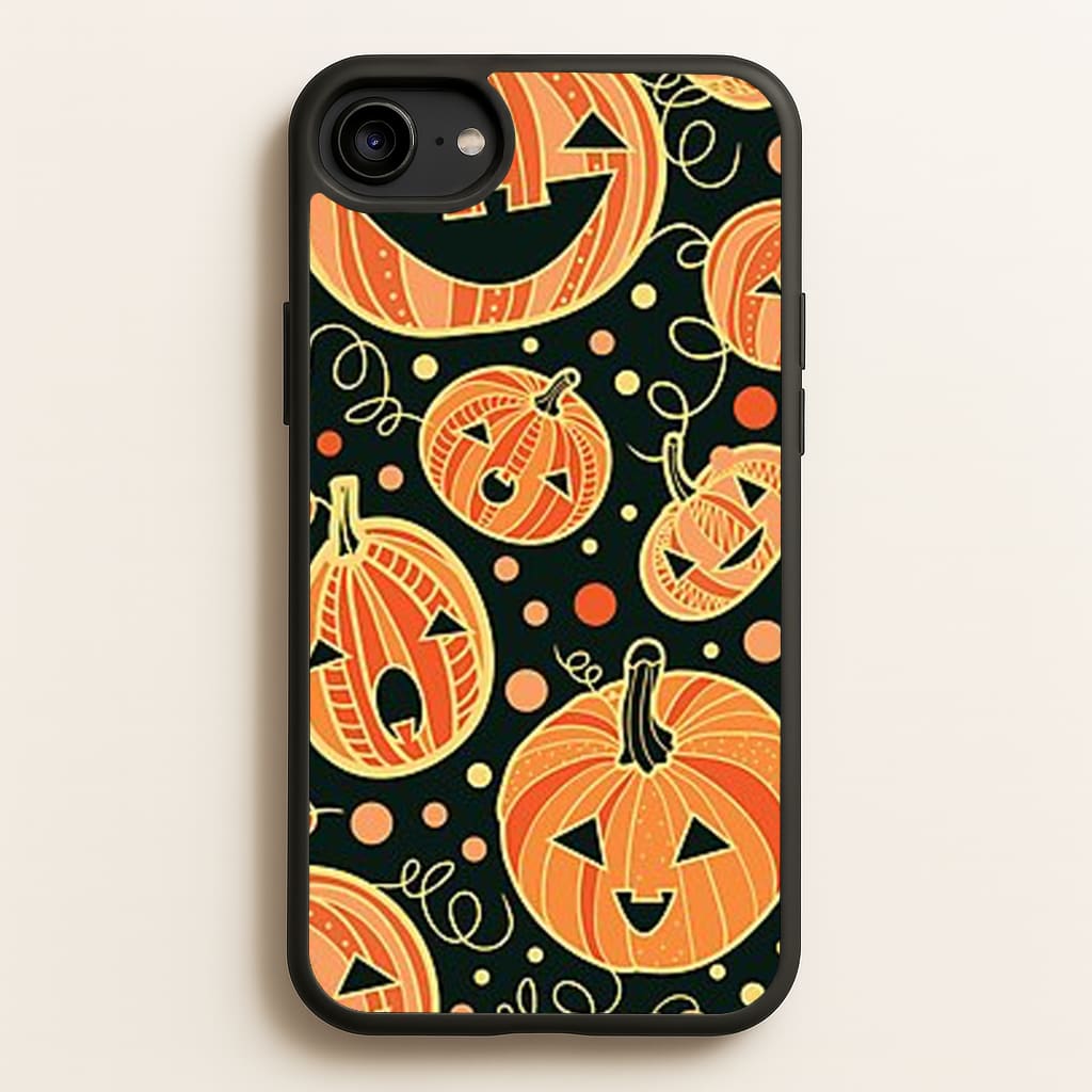 Pumpkin Pattern - Phone Case for iPhone 6 / 7 / 8 / SE