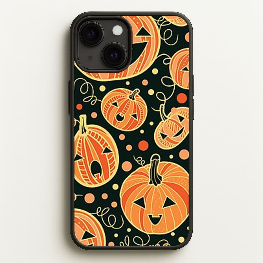 Pumpkin Pattern - Phone Case for iPhone 13 Mini