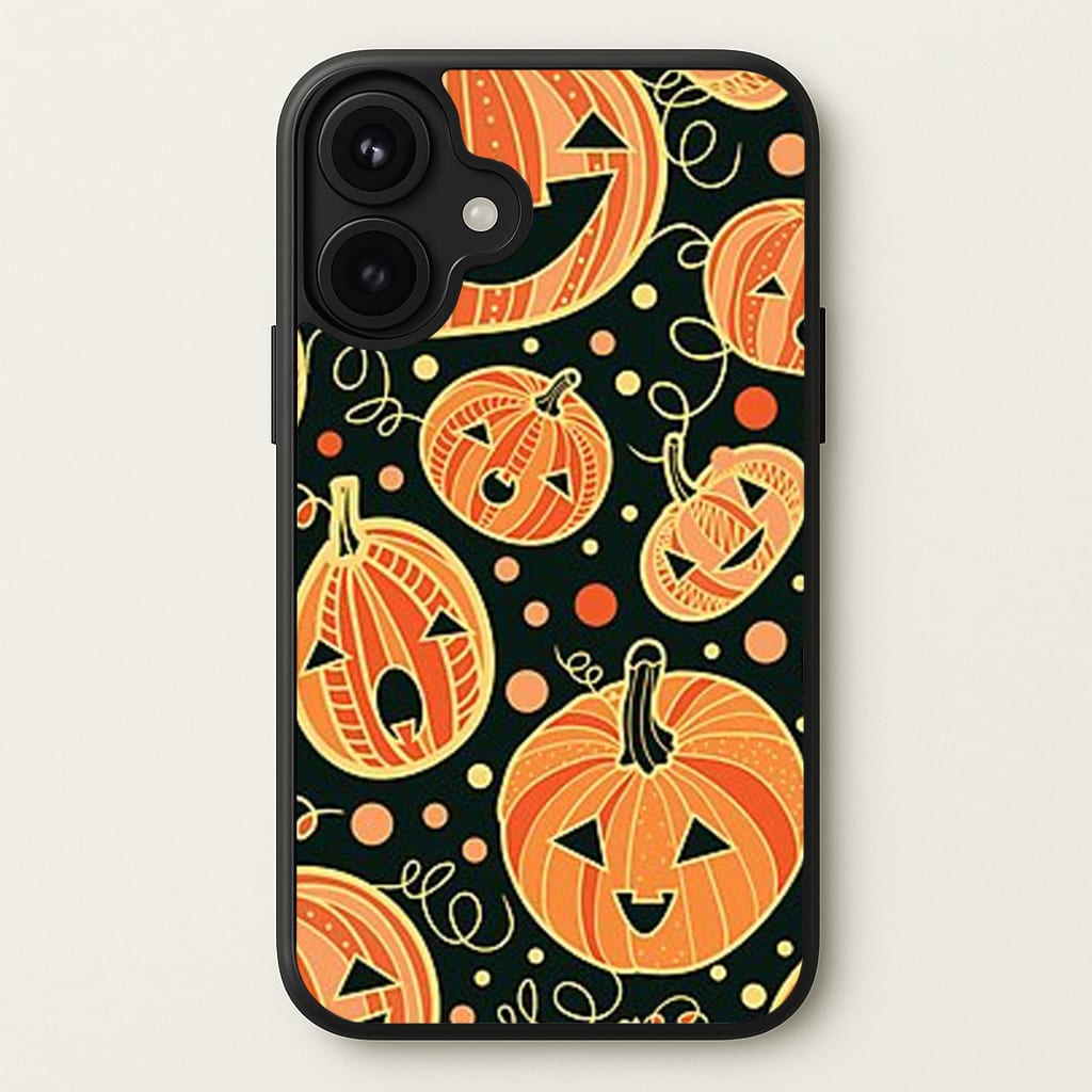 Pumpkin Pattern Phone Case for iPhone 17