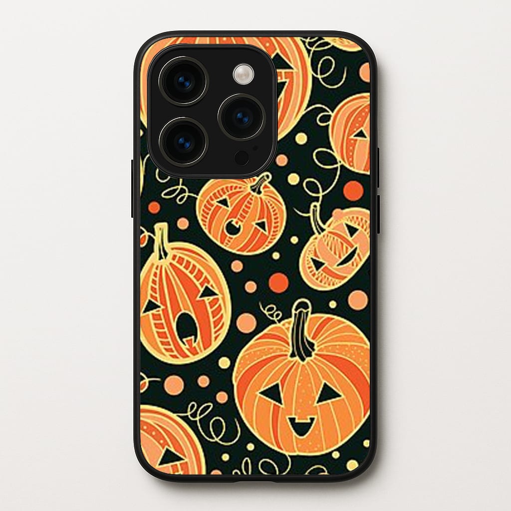 Pumpkin Pattern - Phone Case for iPhone 14 Pro