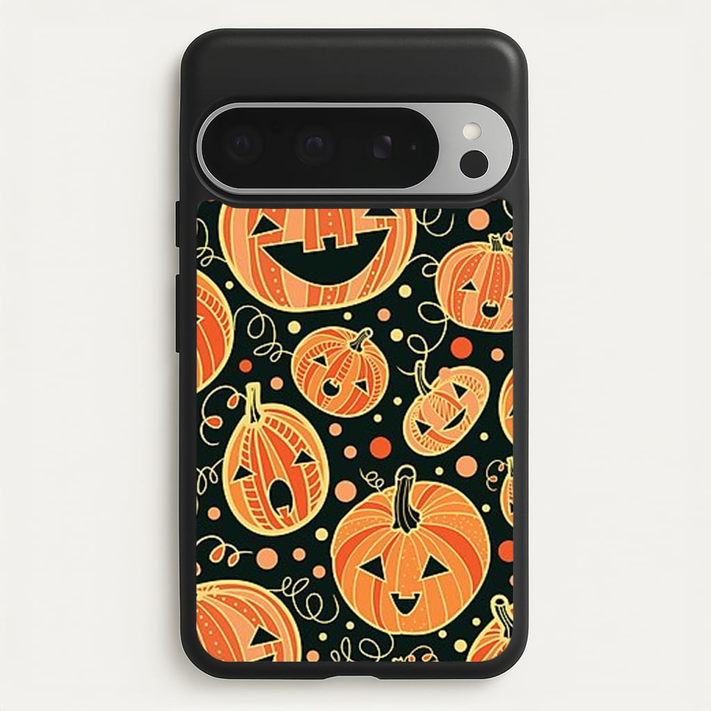 Pumpkin Pattern - Phone Case for Google Pixel 9 Pro XL