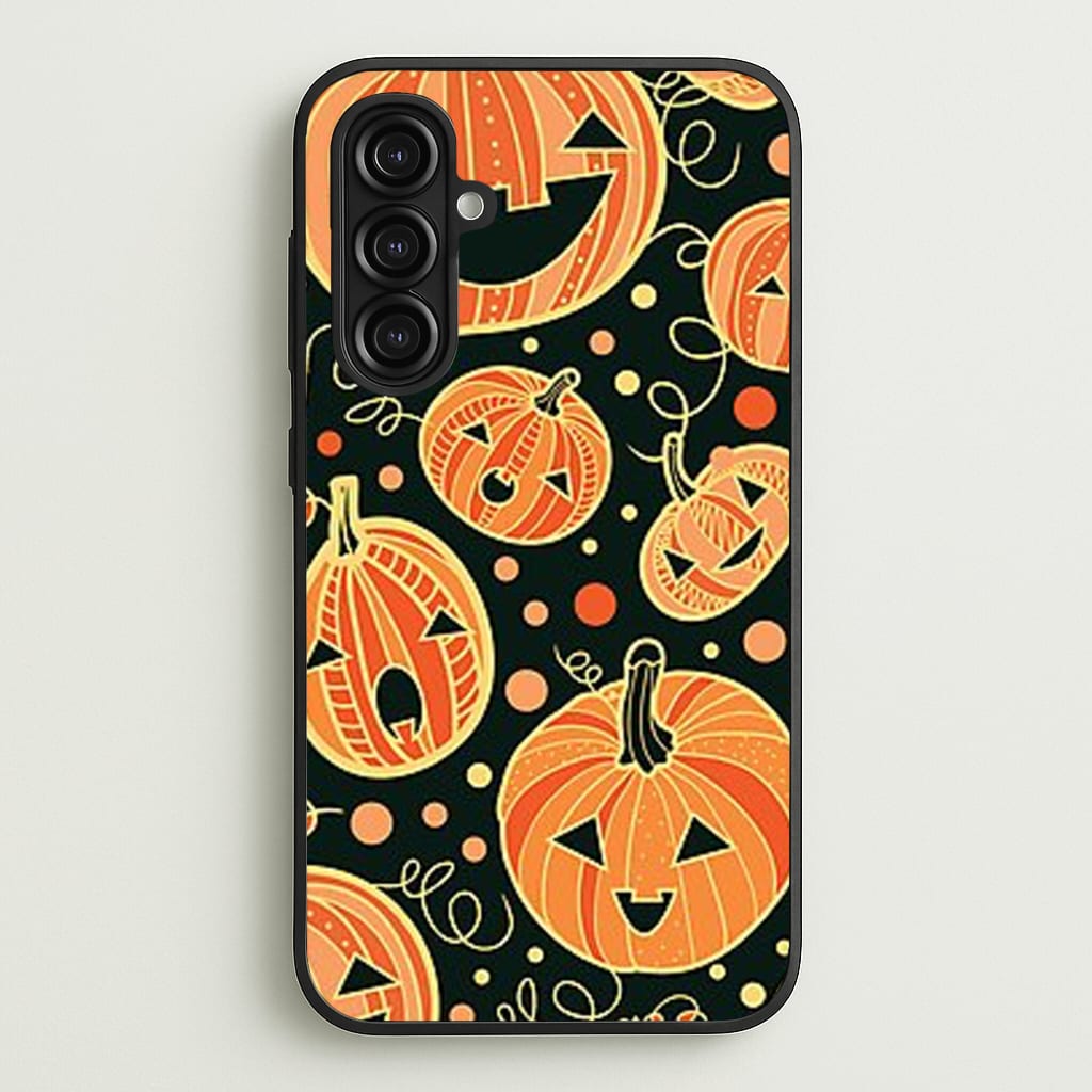 Pumpkin Pattern - Phone Case for Galaxy A16