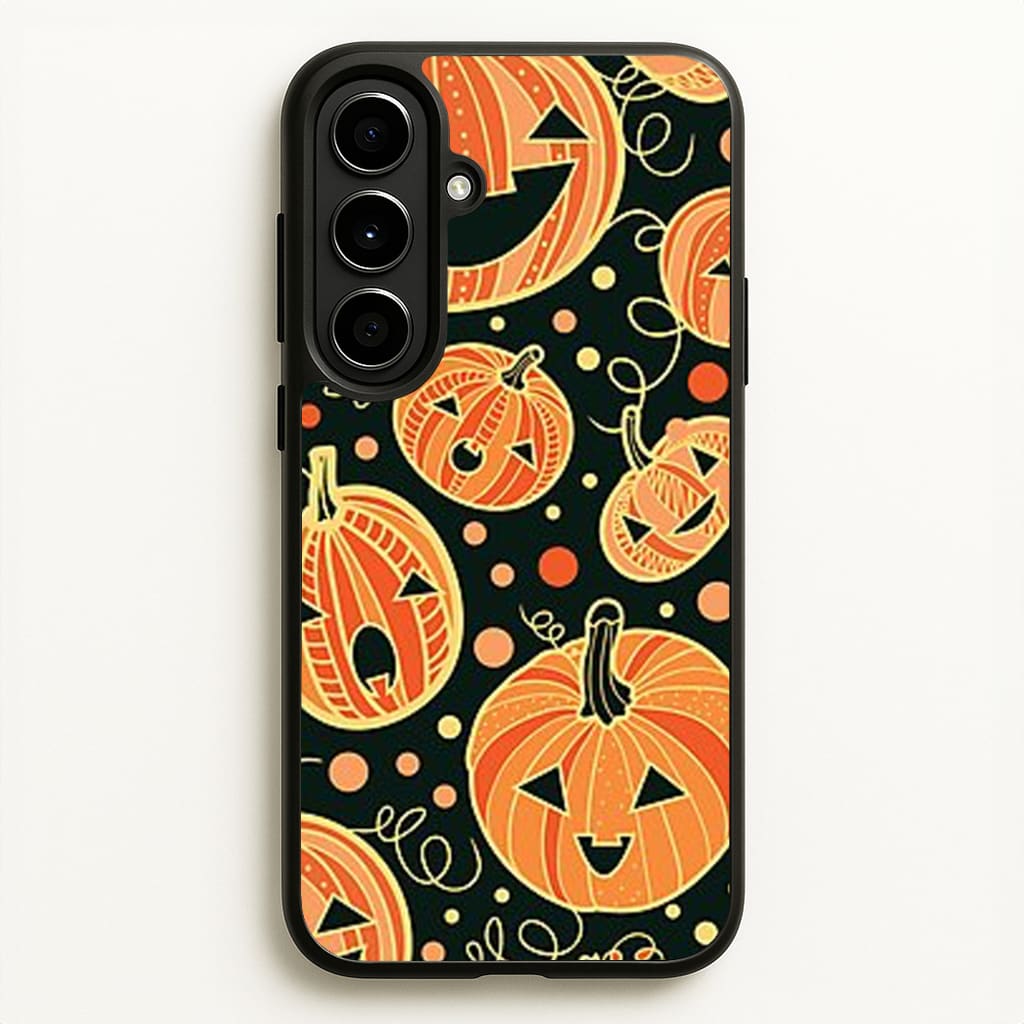 Pumpkin Pattern - Phone Case for Galaxy A56