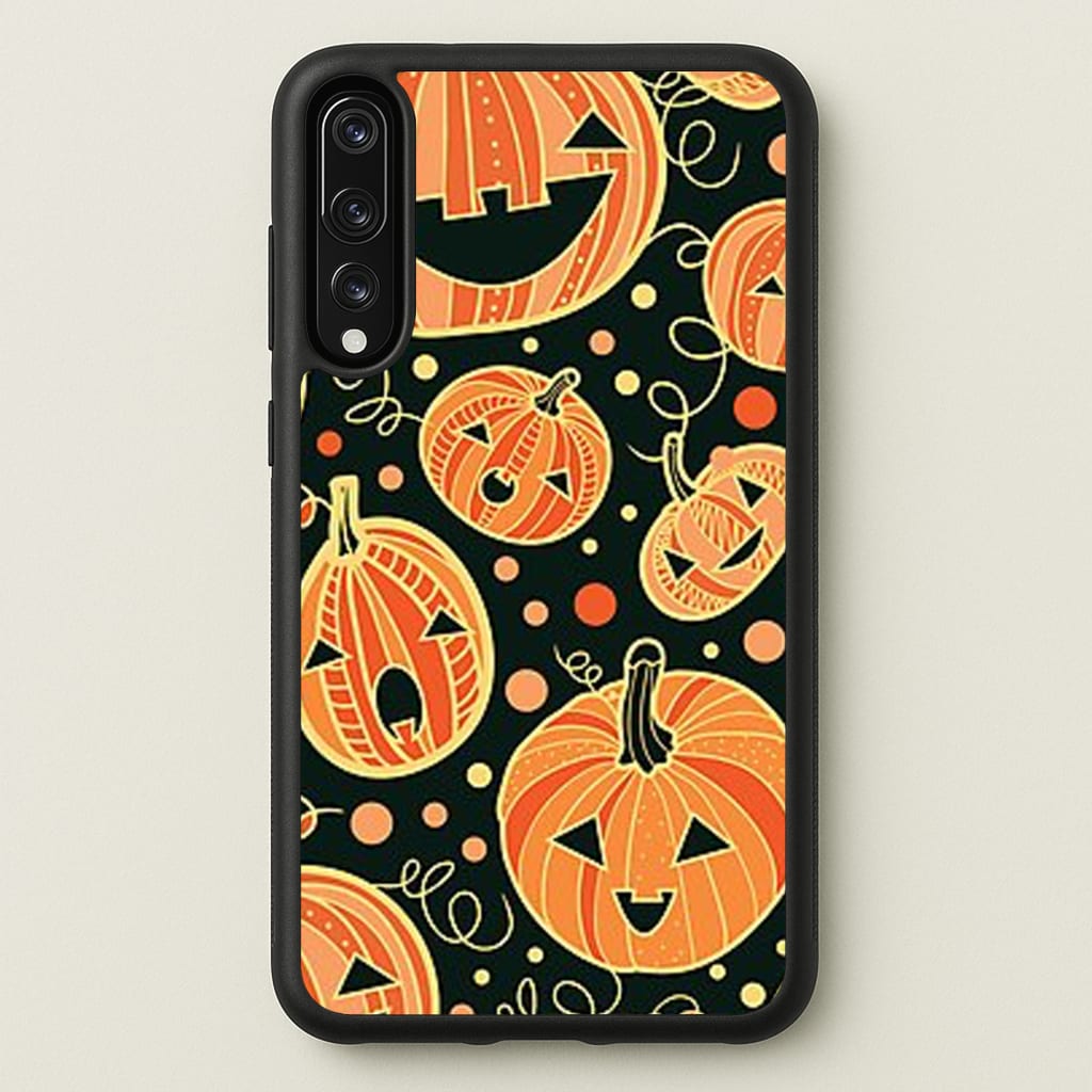 Pumpkin Pattern - Phone Case for Huawei P20 Pro