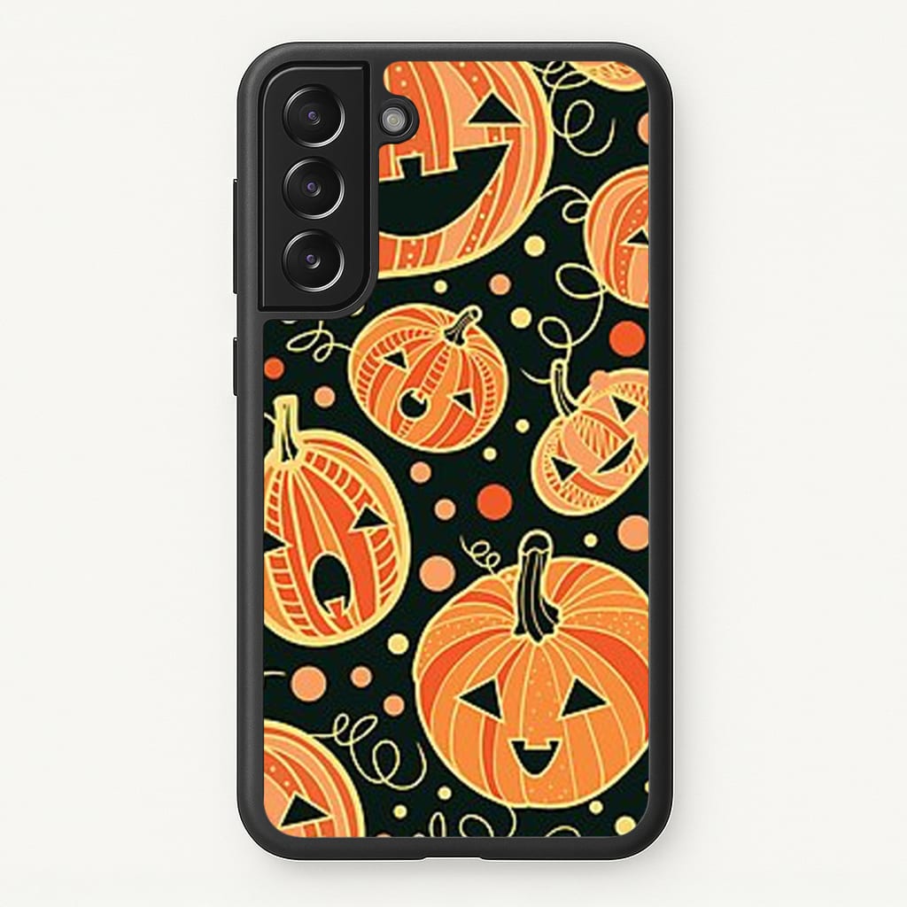 Pumpkin Pattern - Phone Case for Galaxy S22 Plus