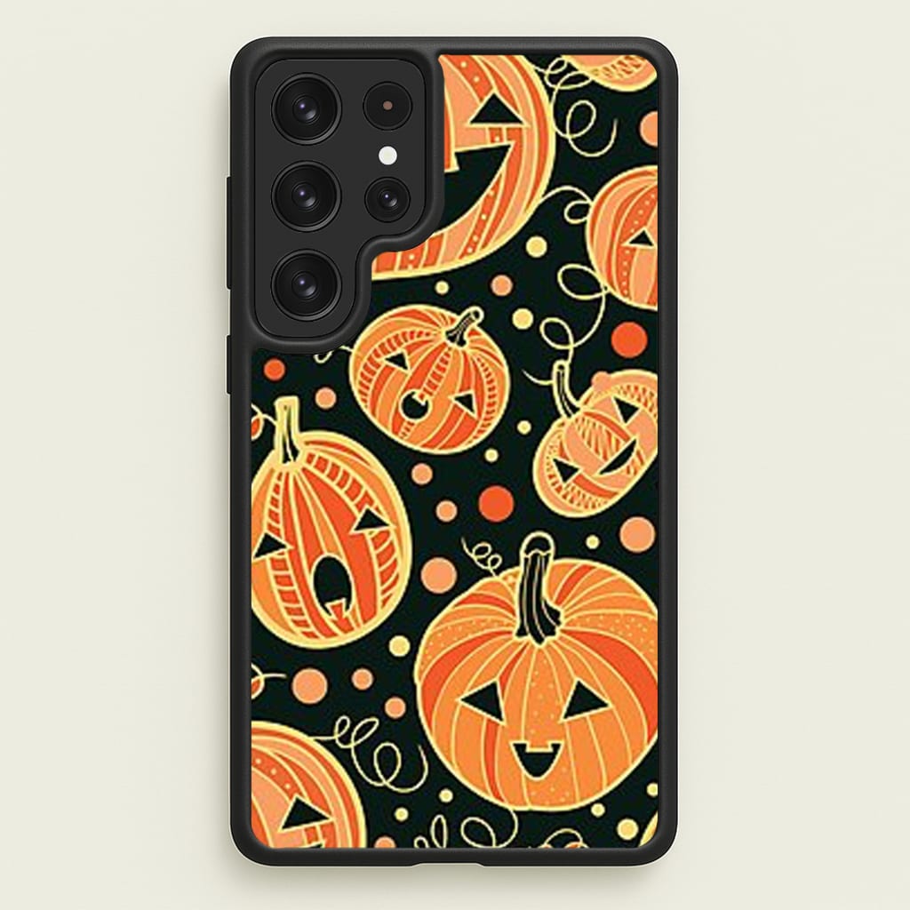 Pumpkin Pattern - Phone Case for Galaxy S23 Ultra