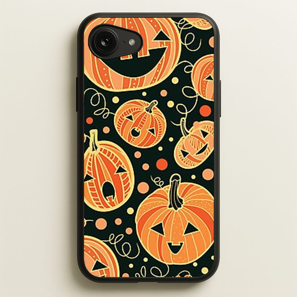 Pumpkin Pattern - Phone Case for iPhone 16e