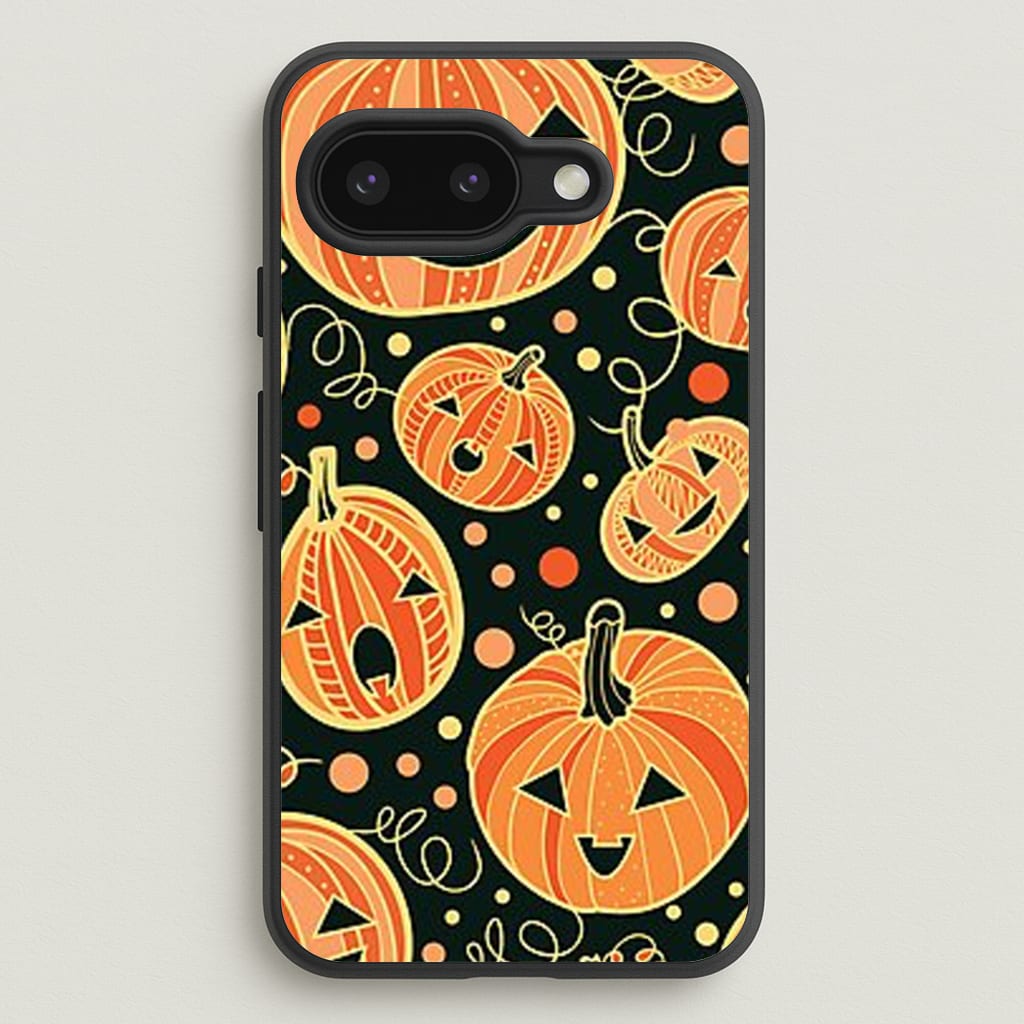 Pumpkin Pattern - Phone Case for Google Pixel 9a