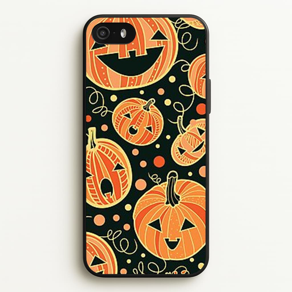 Pumpkin Pattern - Phone Case for iPhone 5 / 5s / SE 2016