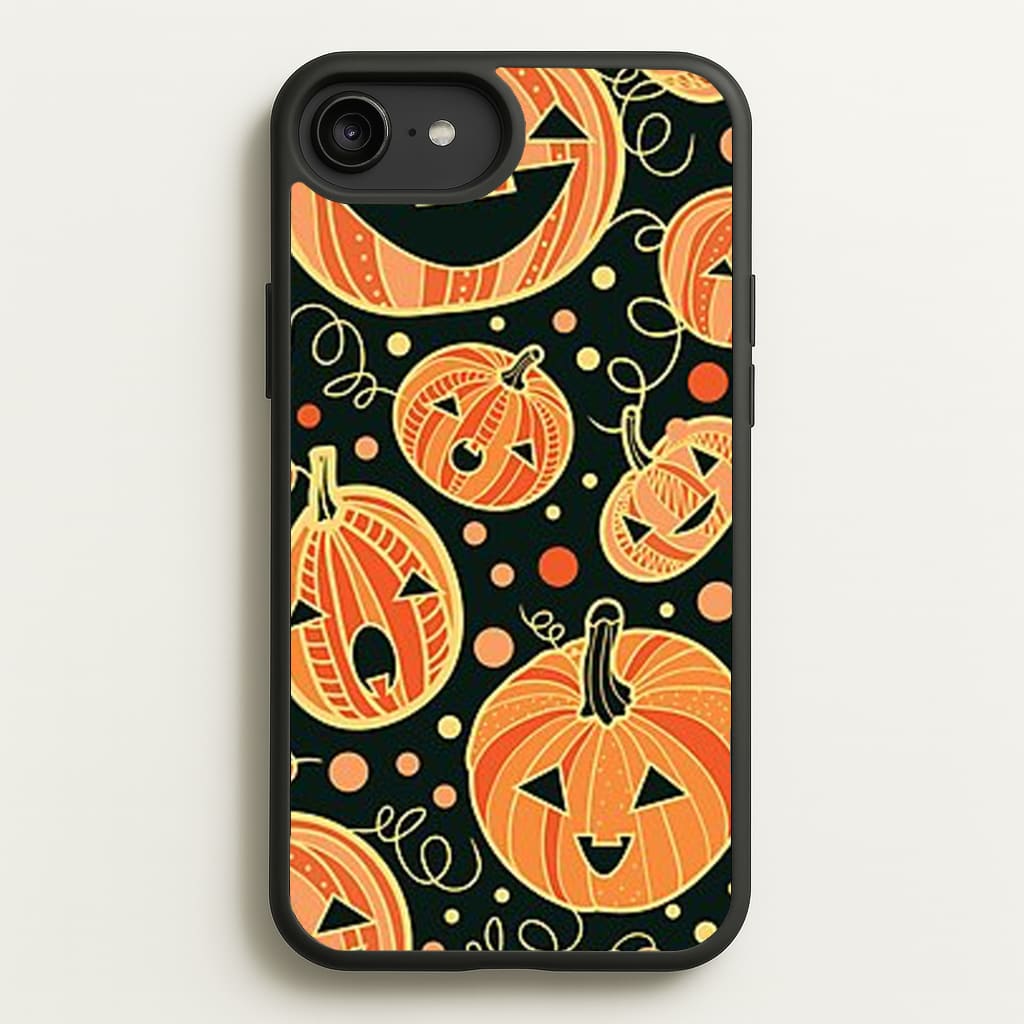 Pumpkin Pattern - Phone Case for iPhone 6 Plus / 7 Plus / 8 Plus