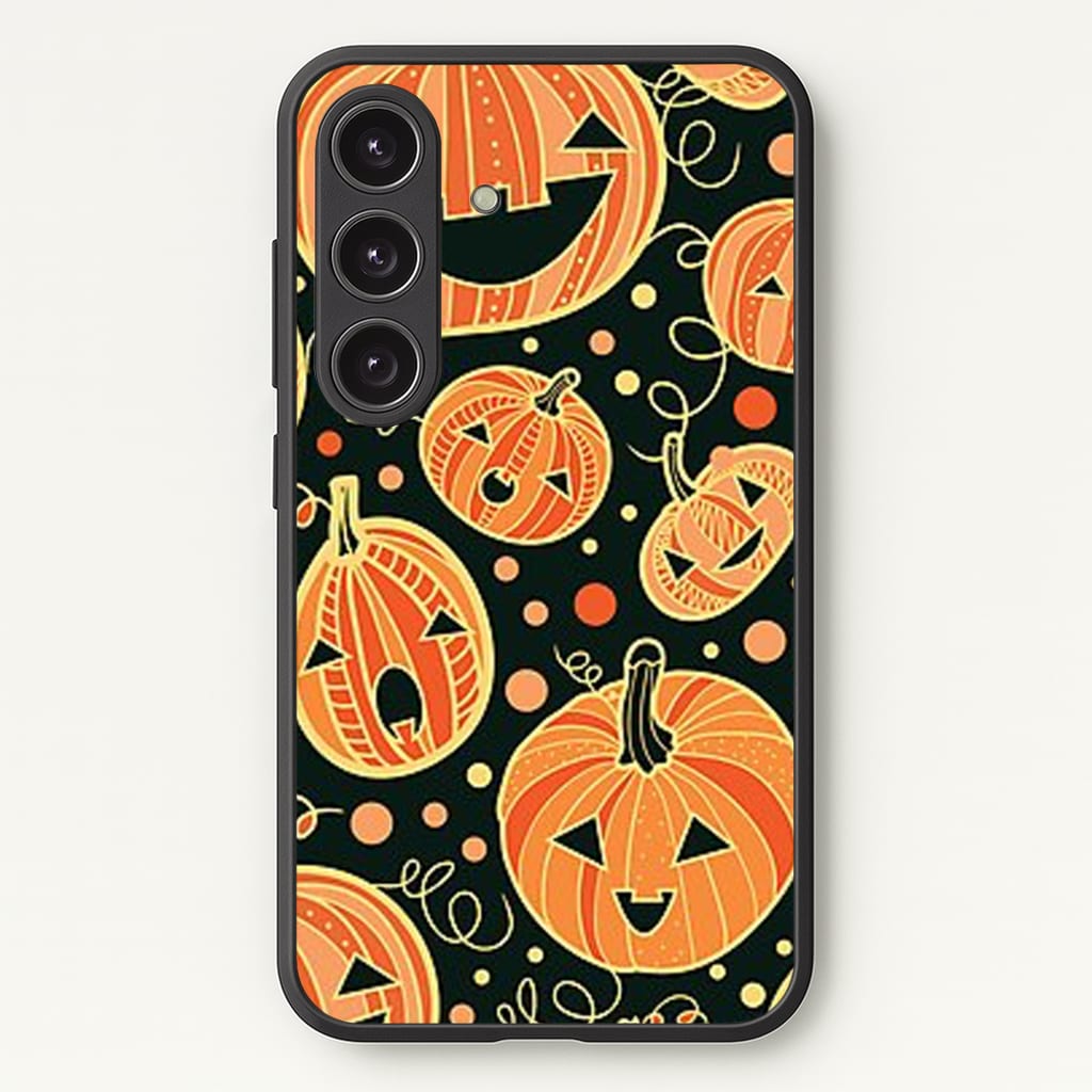 Pumpkin Pattern - Phone Case for Galaxy S24FE