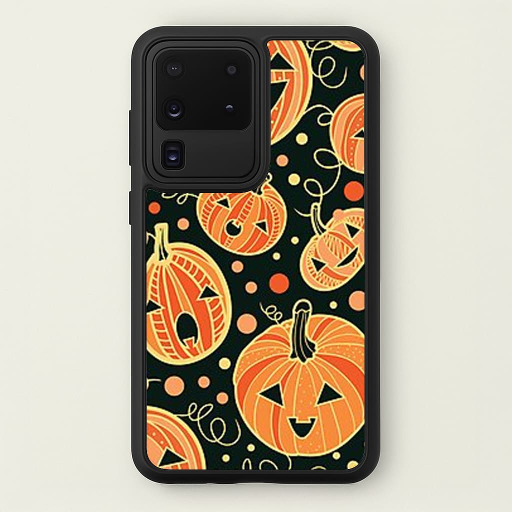 Pumpkin Pattern - Phone Case for Galaxy S20 Ultra