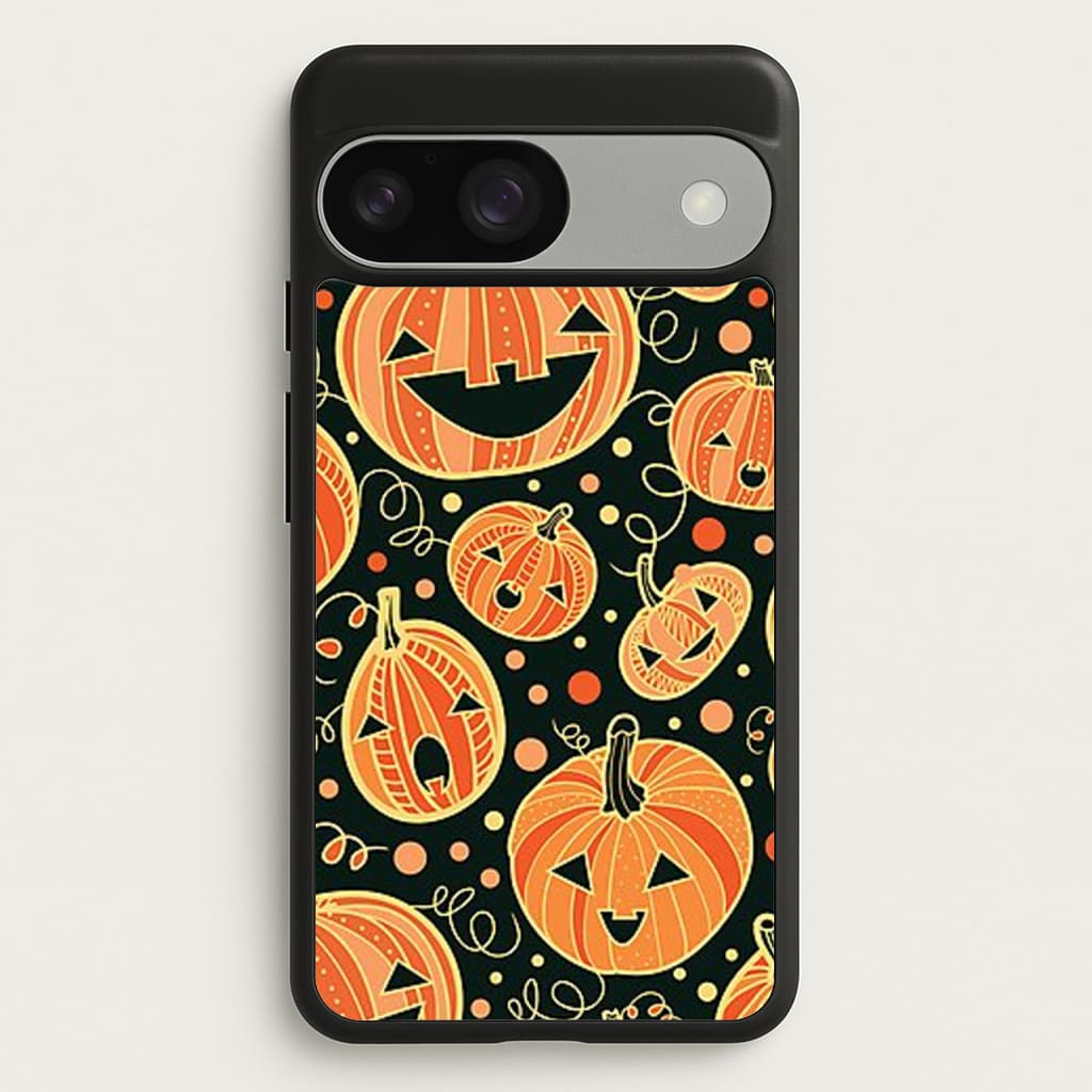 Pumpkin Pattern - Phone Case for Google Pixel 9 / 9 Pro