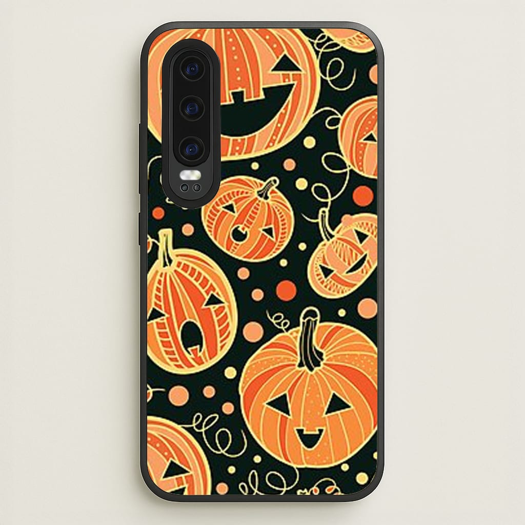 Pumpkin Pattern - Phone Case for Huawei P30