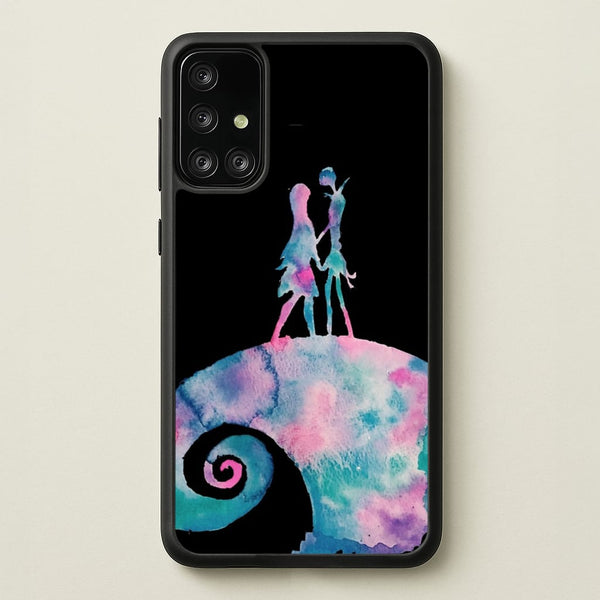 Watercolour TNBC - Christmas Phone Case for Galaxy A71