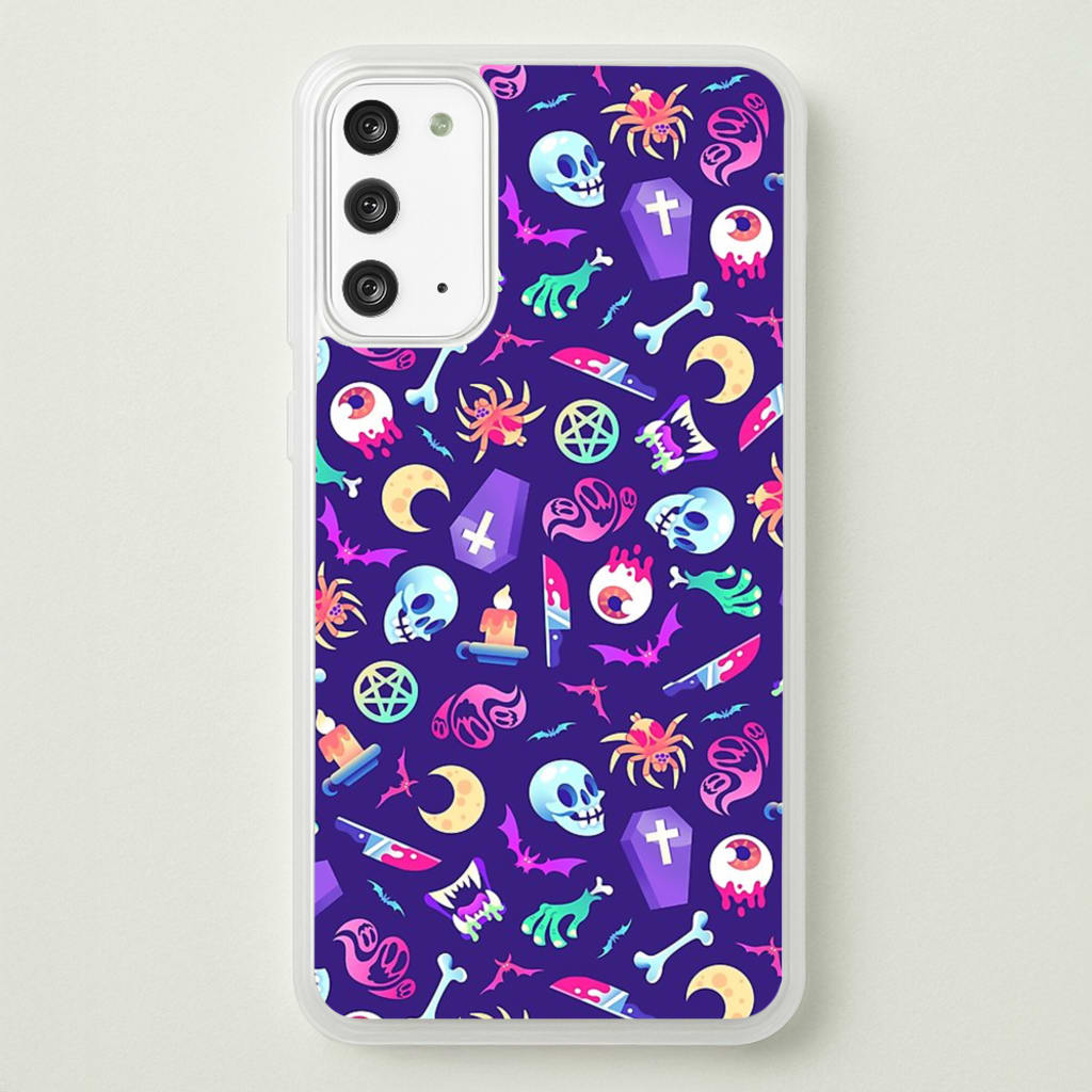 Horroriffic Halloween Pattern - Phone Case for Galaxy Note 20