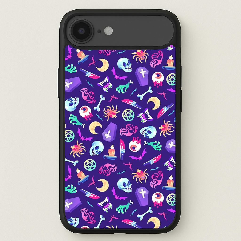 Horroriffic Halloween Pattern Phone Case for iPhone 17 Air