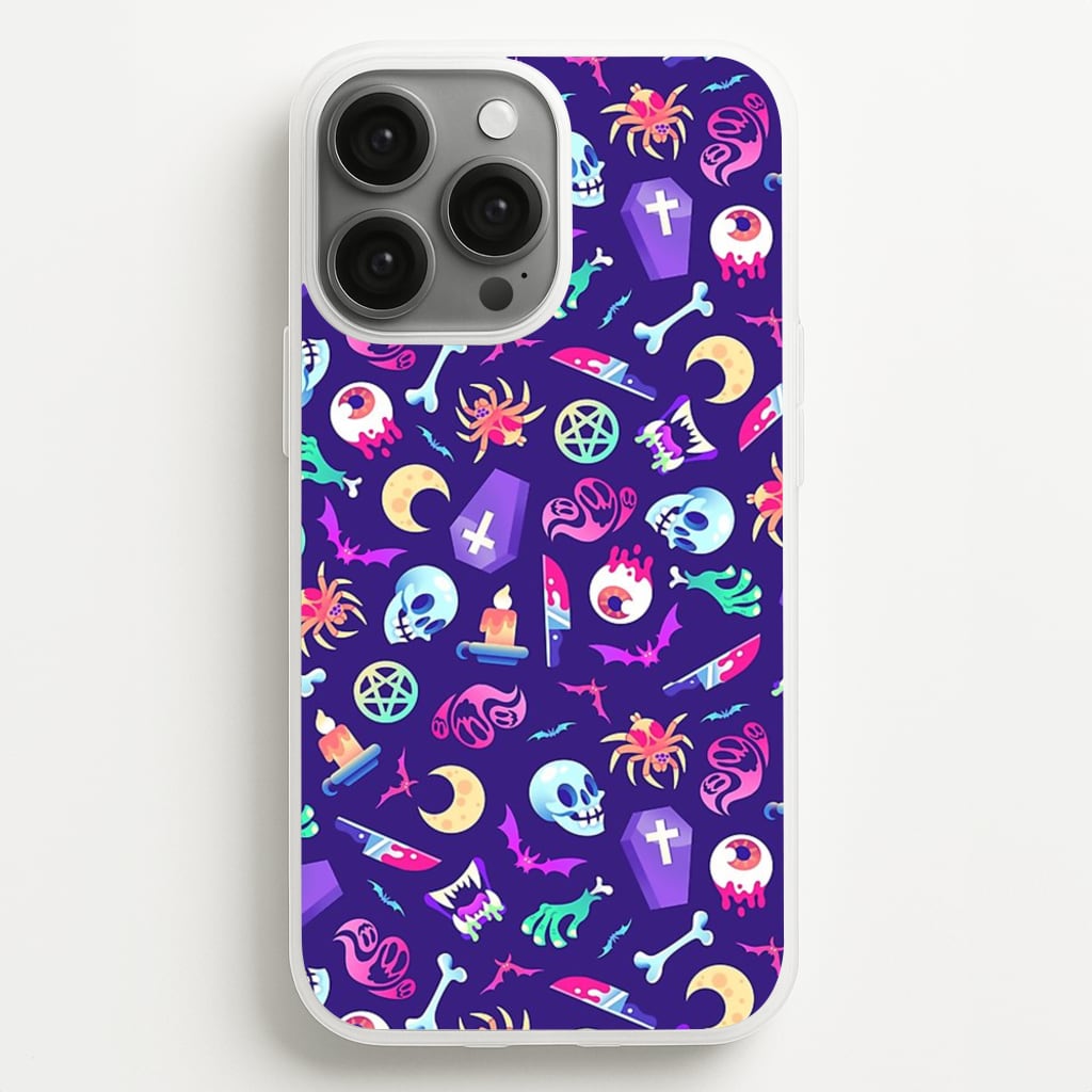 Horroriffic Halloween Pattern - Phone Case for iPhone 13 Pro Max