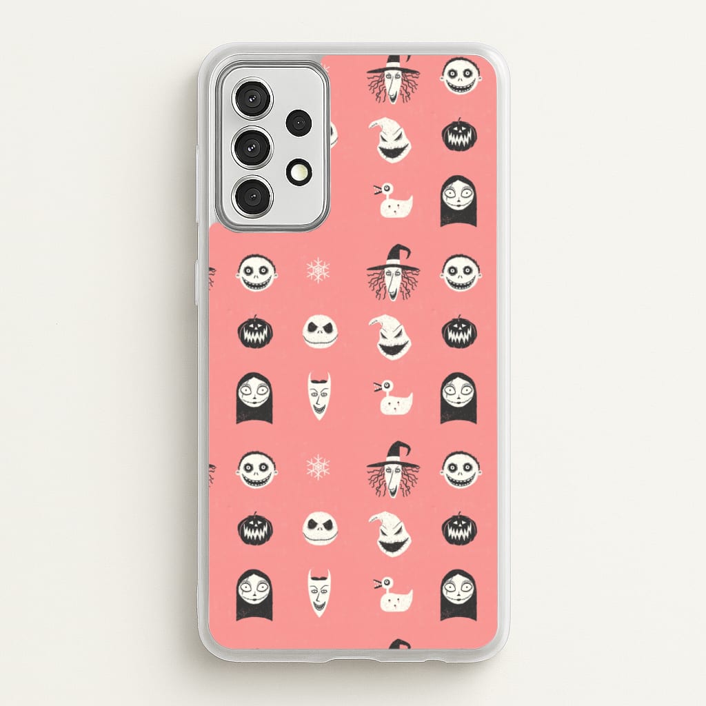 TNBC Pattern - Christmas Phone Case for Galaxy A52 / A52s