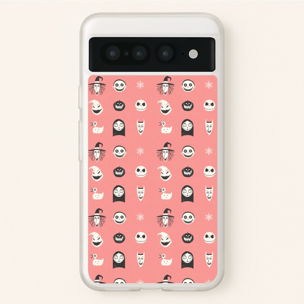 TNBC Pattern - Christmas Phone Case for Google Pixel 7 Pro