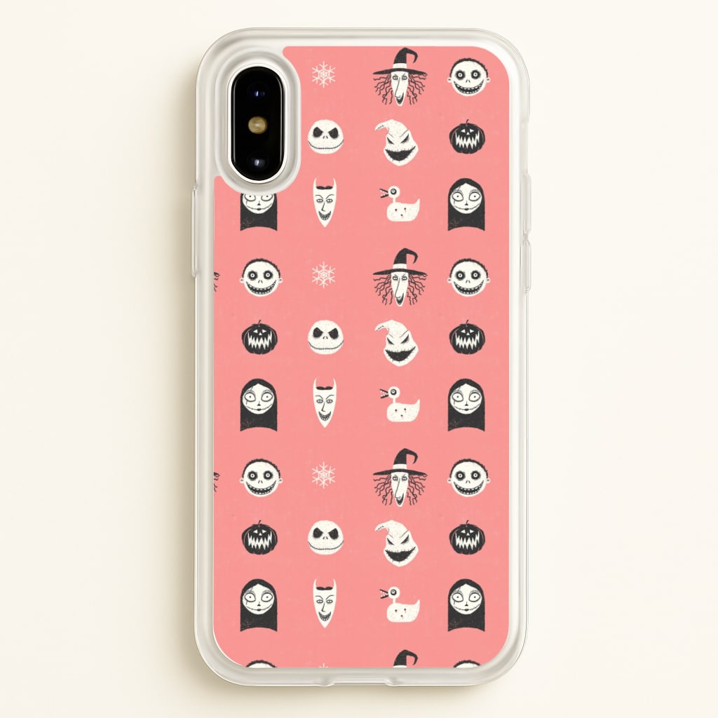 TNBC Pattern - Christmas Phone Case for iPhone X / XS