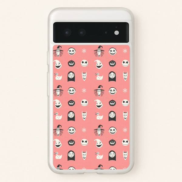 TNBC Pattern - Christmas Phone Case for Google Pixel 6