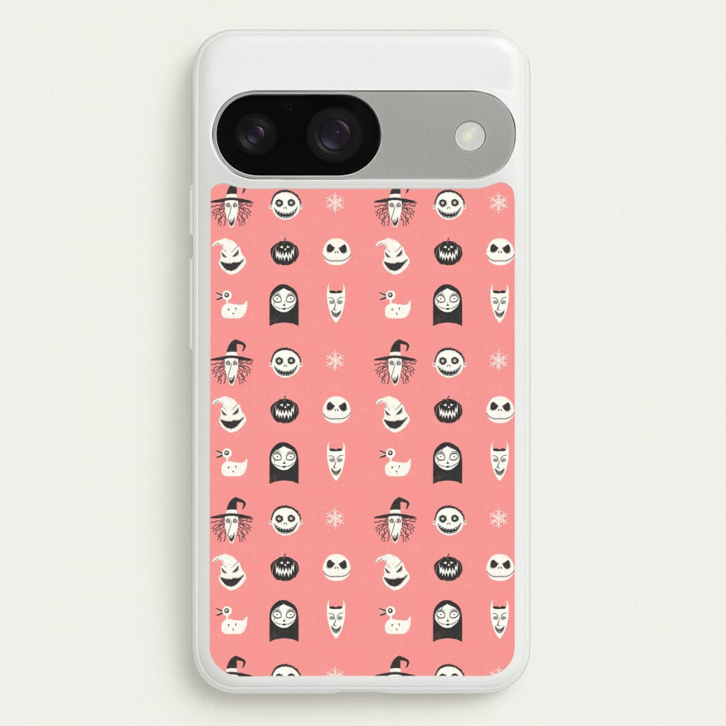 TNBC Pattern - Christmas Phone Case for Google Pixel 9 / 9 Pro