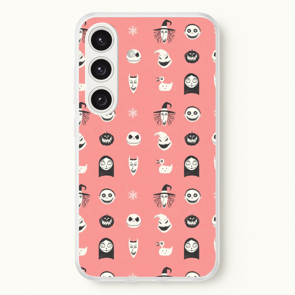TNBC Pattern - Christmas Phone Case for Galaxy S25 Plus